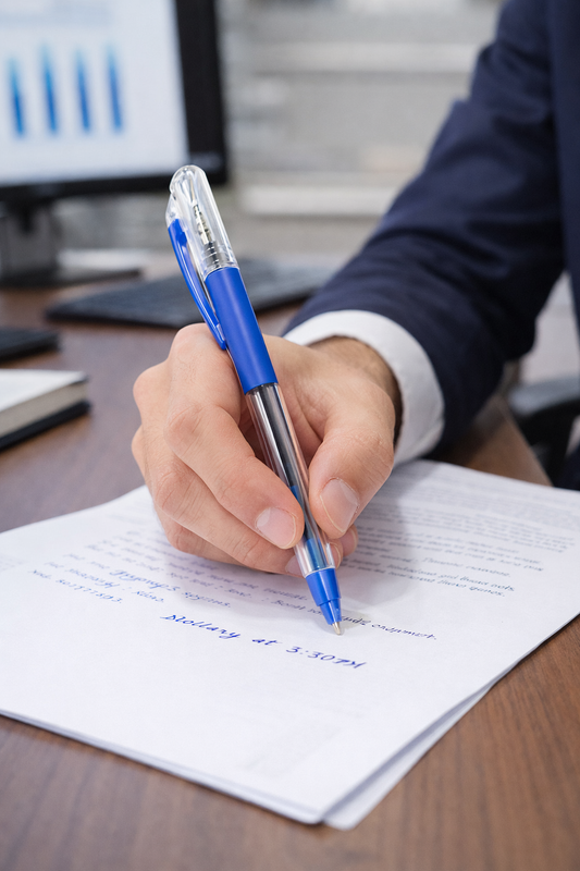 Dollar Jet-Flow Ball Pen – Premium Hybrid Ink Pen (4 Colors Available)(10 Piece)