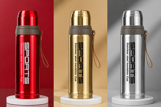Sports Stainless Steel Insulation Cup – Premium Vacuum Flask - 800 ML