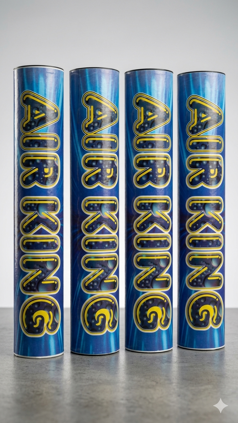 Air King Premium Tournament Shuttlecocks (Pack of 12 / One Dozen)