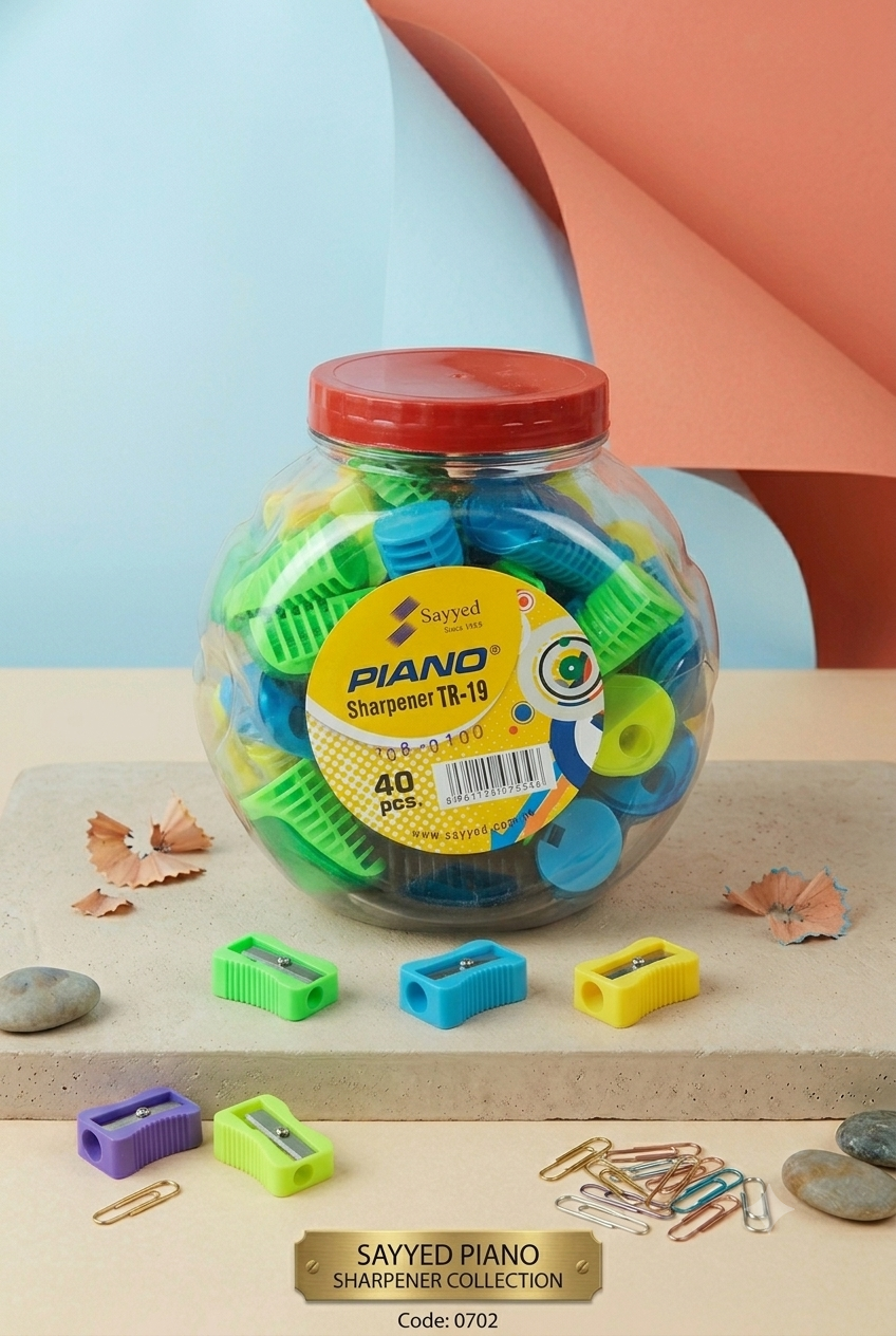 Sayyed Piano Sharpener TR-19 - Pack of 40