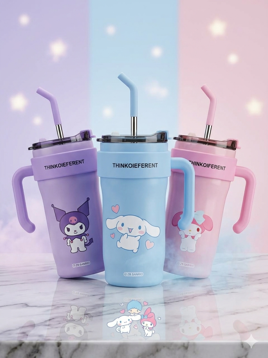 Adorable Sanrio Character Tumblers 800ML