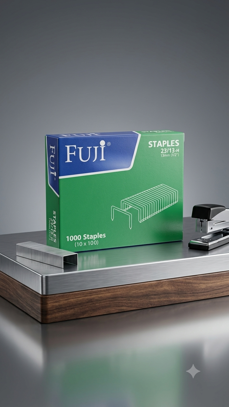 Fuji Staples 23/13-H 1000 Staples Box