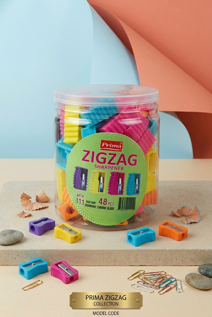 Prima ZigZag Sharpener Art #111 - Pack of 48