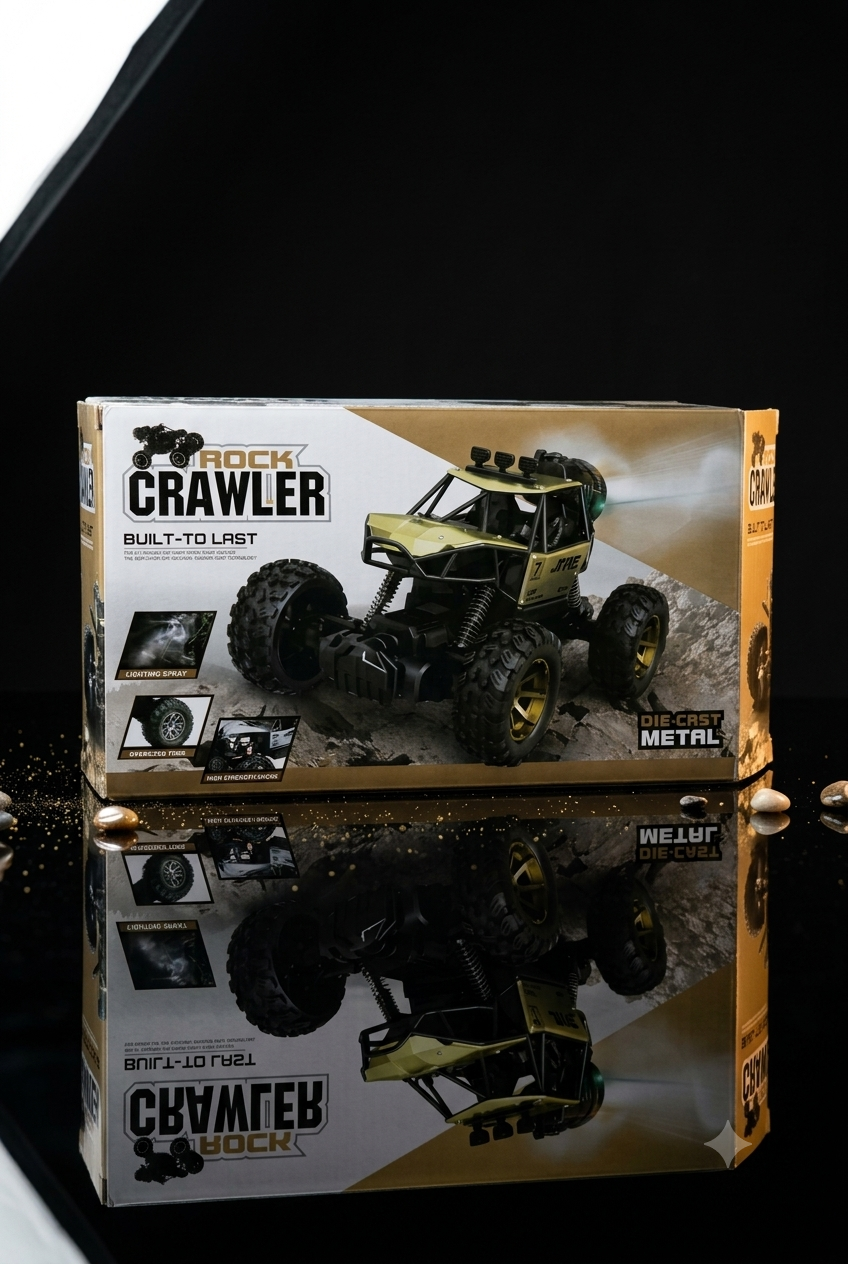 Rock Crawler RC Car – Die-Cast Metal
