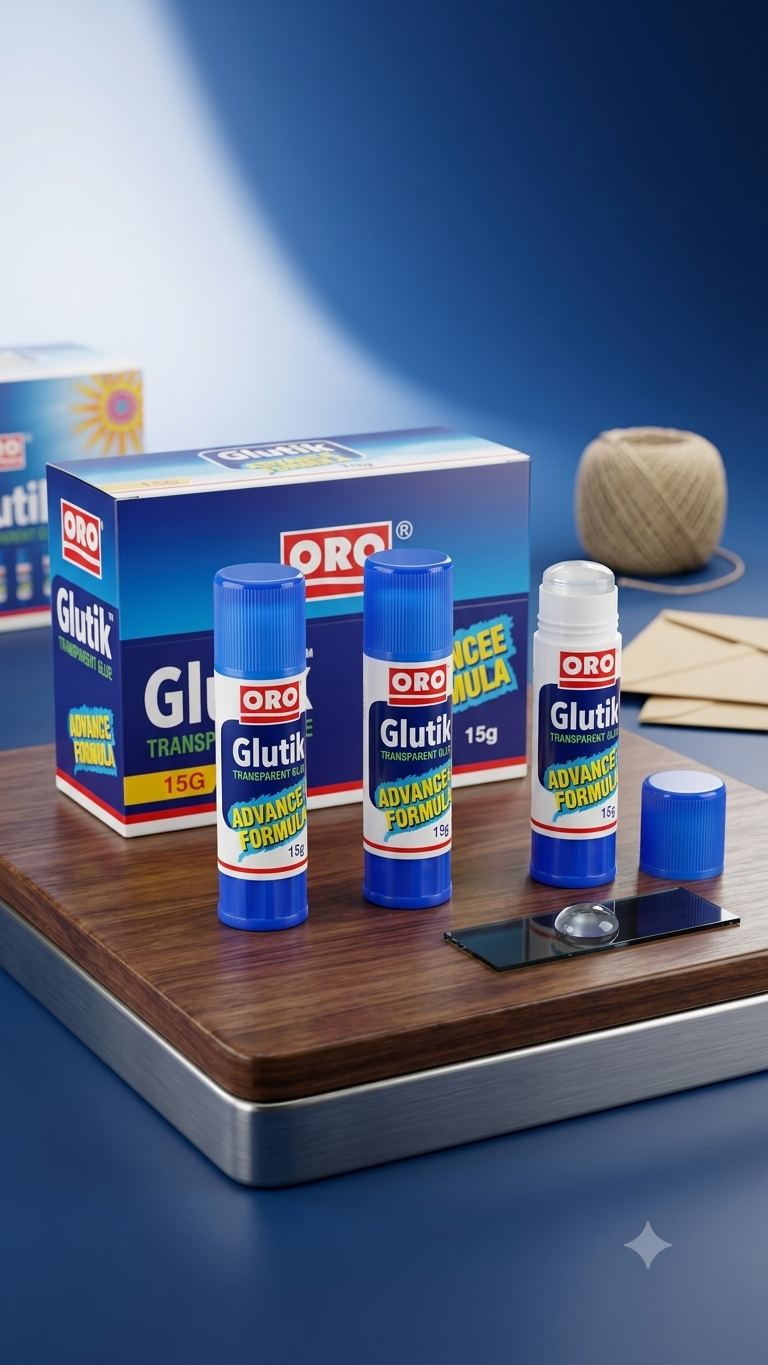 ORO Glutik Transparent Glue Stick 15g - 1 Piece