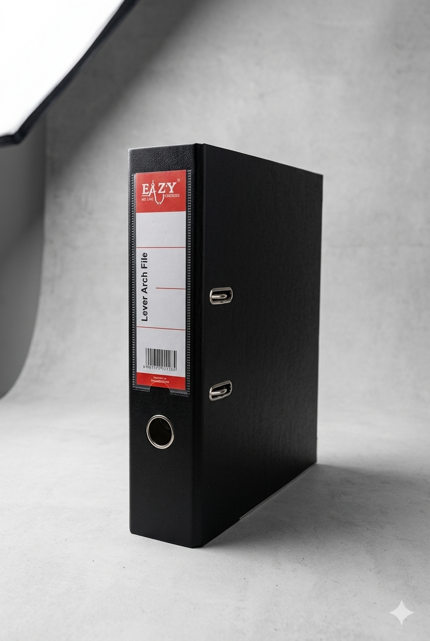 Eazy Lever Arch File - Black