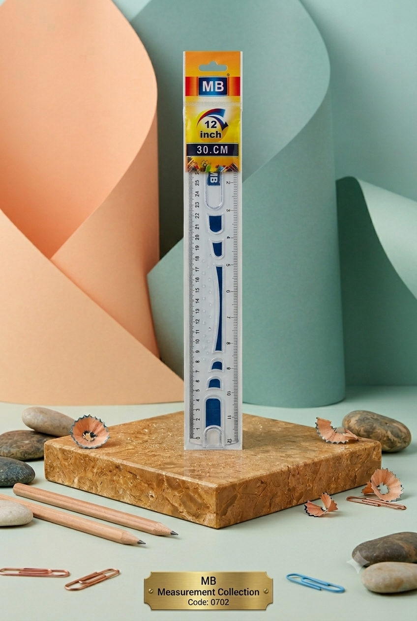 MB Ruler 30cm / 12 inch - 1 Piece