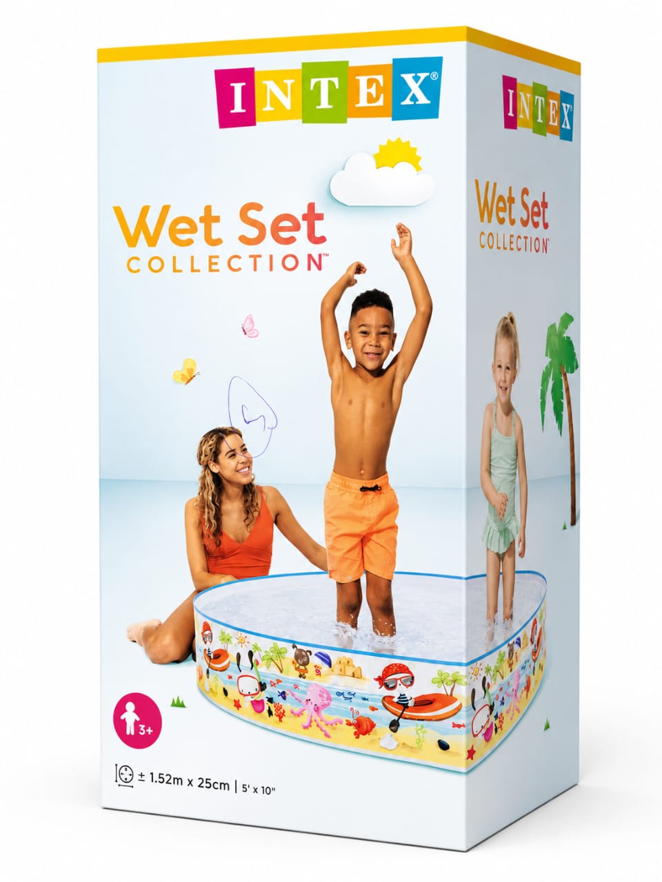 Intex Wet Set Snap Set Kids Pool box
