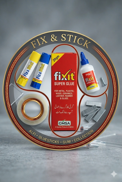 Fix & Stick – Premium Adhesives & Glues Collection