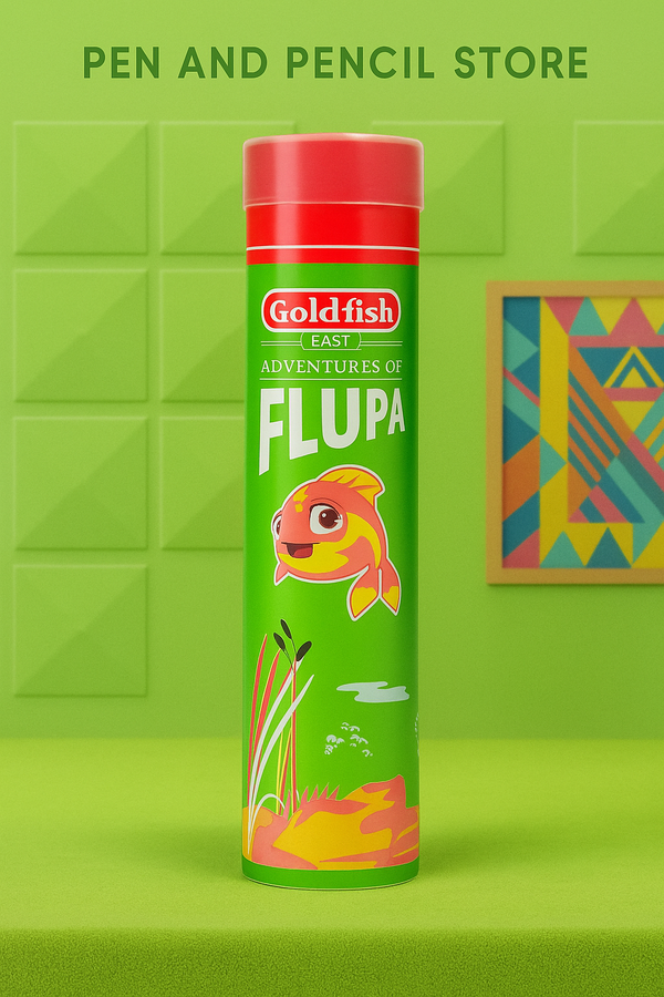 Goldfish East Adventures of Flupa Pencil Tube 24 colors