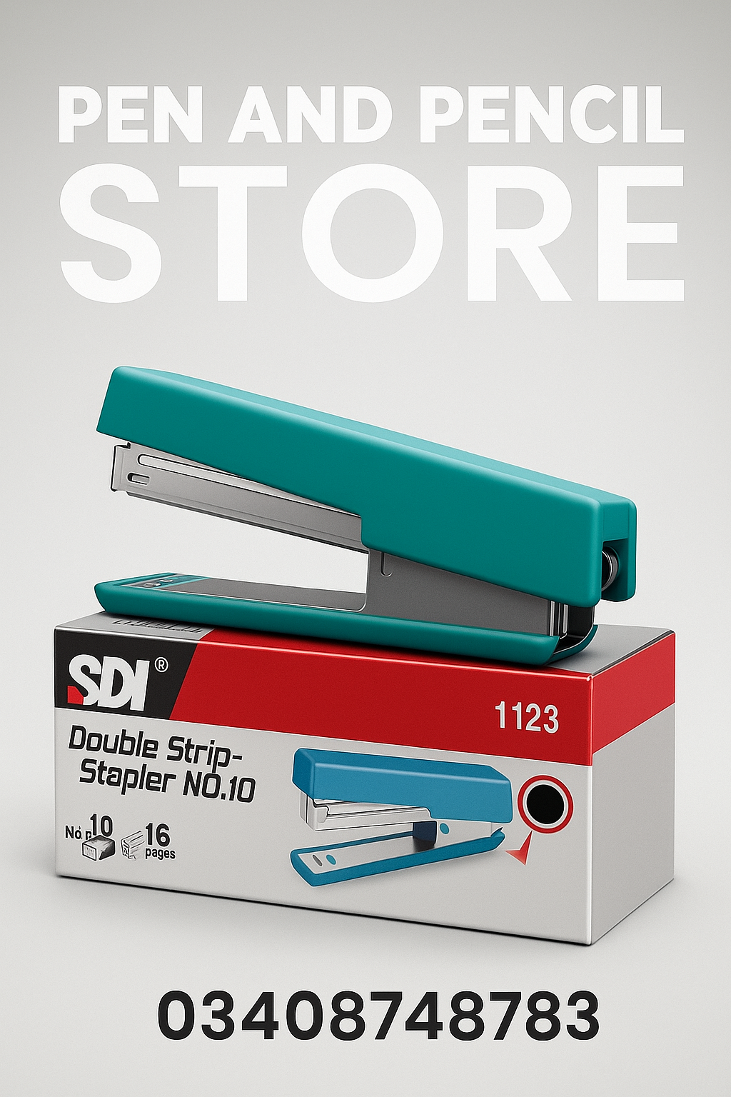 SDI Double Strip Stapler No.10 (Model 1123)