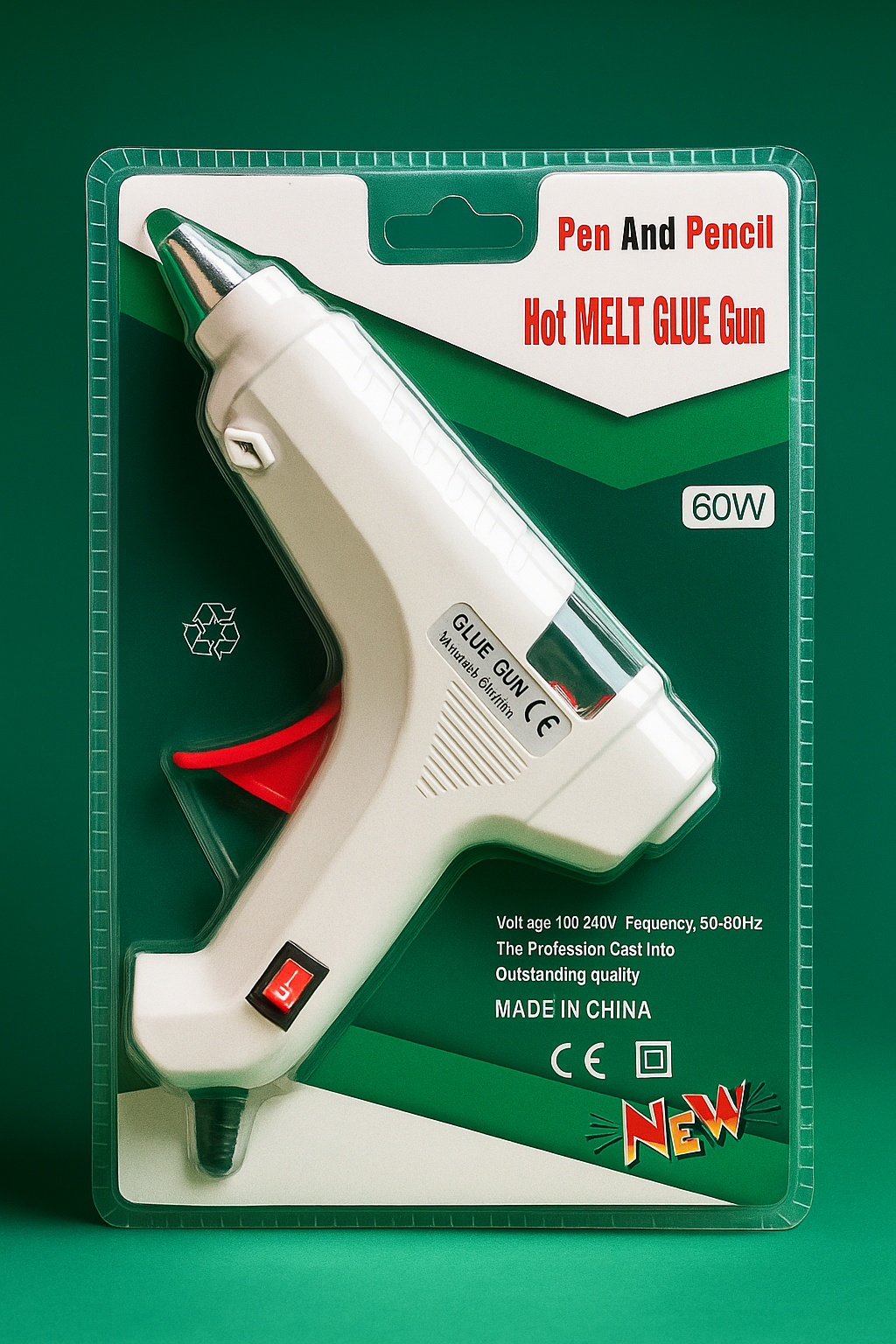 60W Hot Melt Glue Gun – Fast Heating & Strong Bonding
