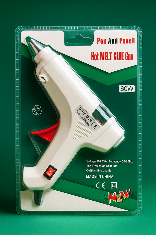 60W Hot Melt Glue Gun – Fast Heating & Strong Bonding