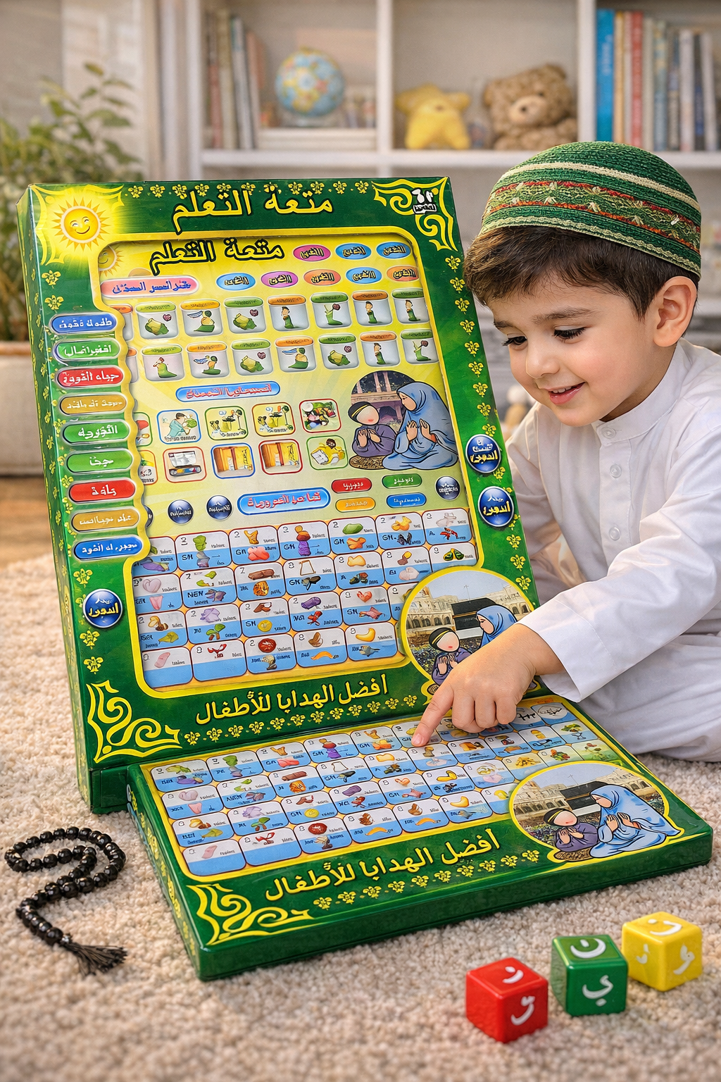 Interactive Islamic Learning Tablet for Kids – Educational & Prayer Learning Toy