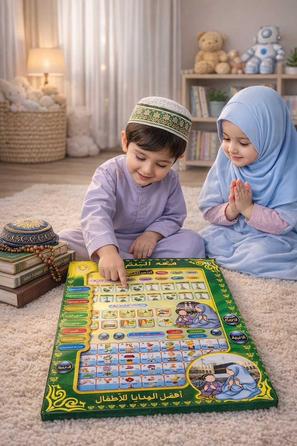 Interactive Islamic Learning Tablet for Kids – Educational & Prayer Learning Toy