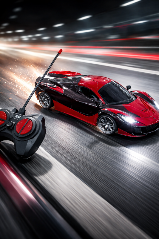 Experience high-speed excitement with this stylish Remote Control Sports Car,