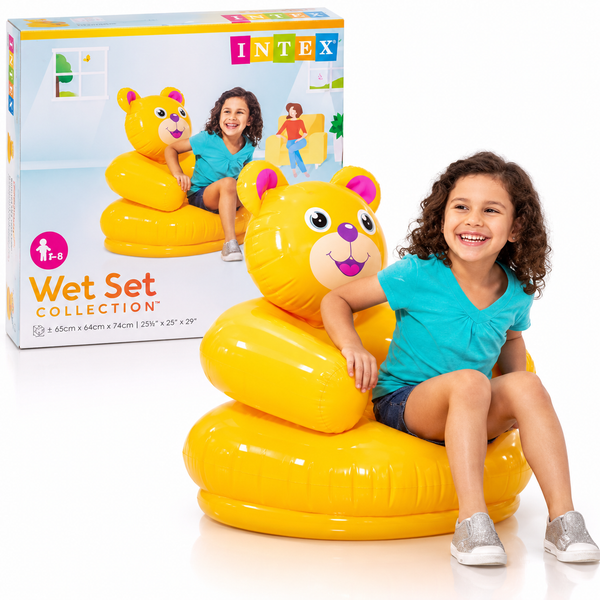 Intex Wet Set Collection Inflatable Animal Chair