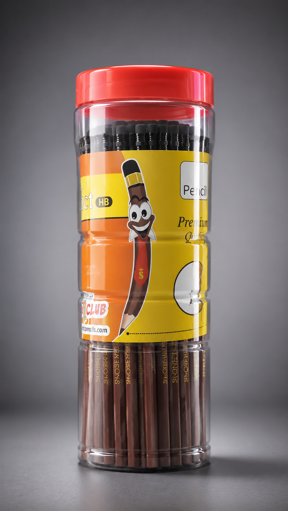 Premium HB Pencil Jar – School & Office Writing Pencils
