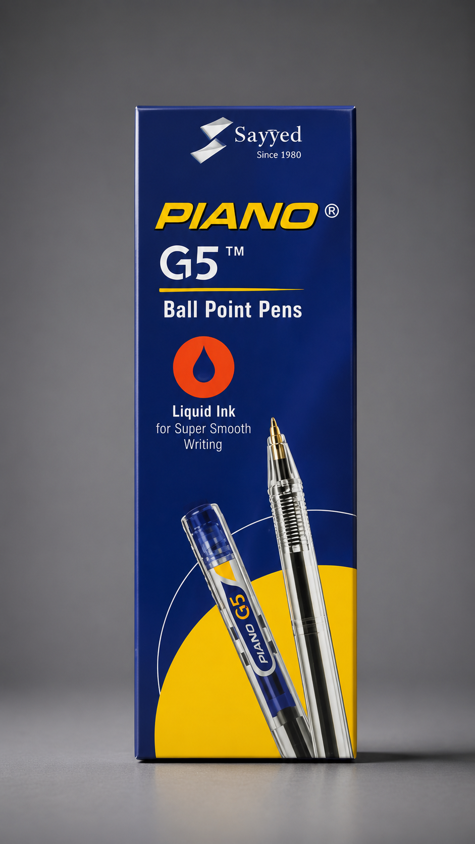 Piano G5 Ball Point Pens – Liquid Ink Smooth Writing Pens