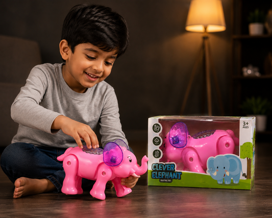 Clever Elephant Electric Toy