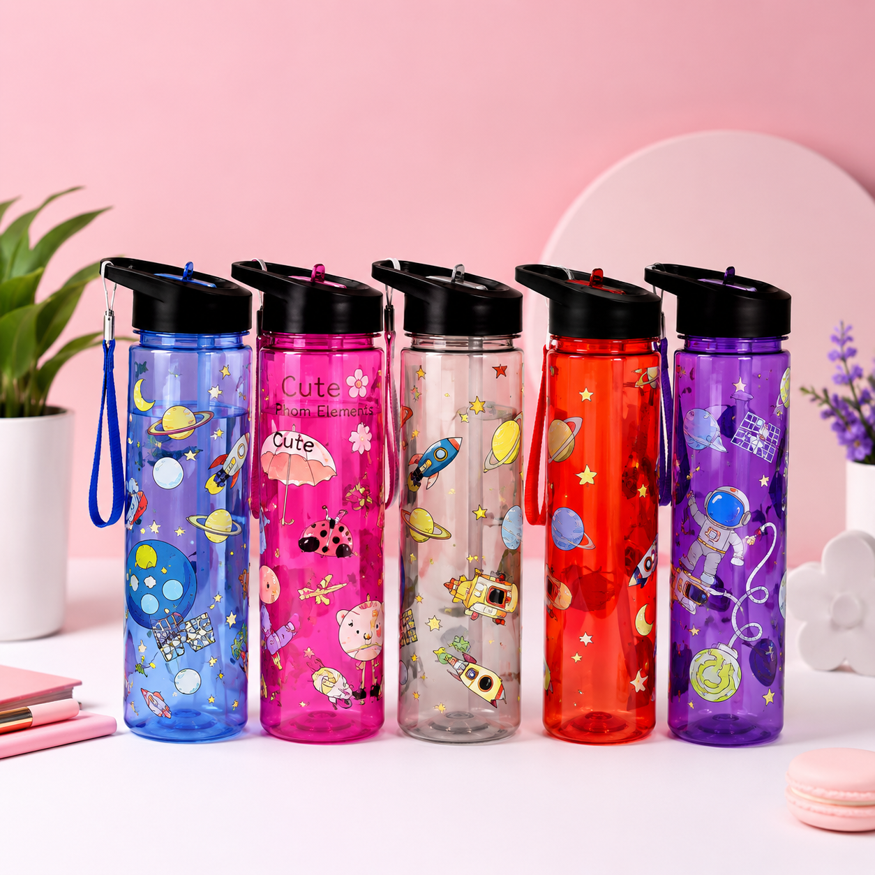 Fancy Print Water Bottle – 750ML