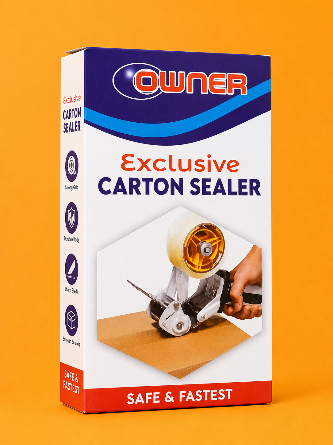 OWNER Exclusive Carton Sealer – Professional Packing Tape Dispenser