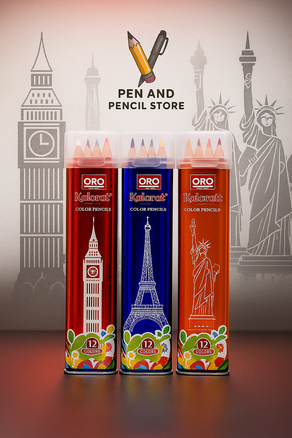 ORO – 12 Vibrant Colors