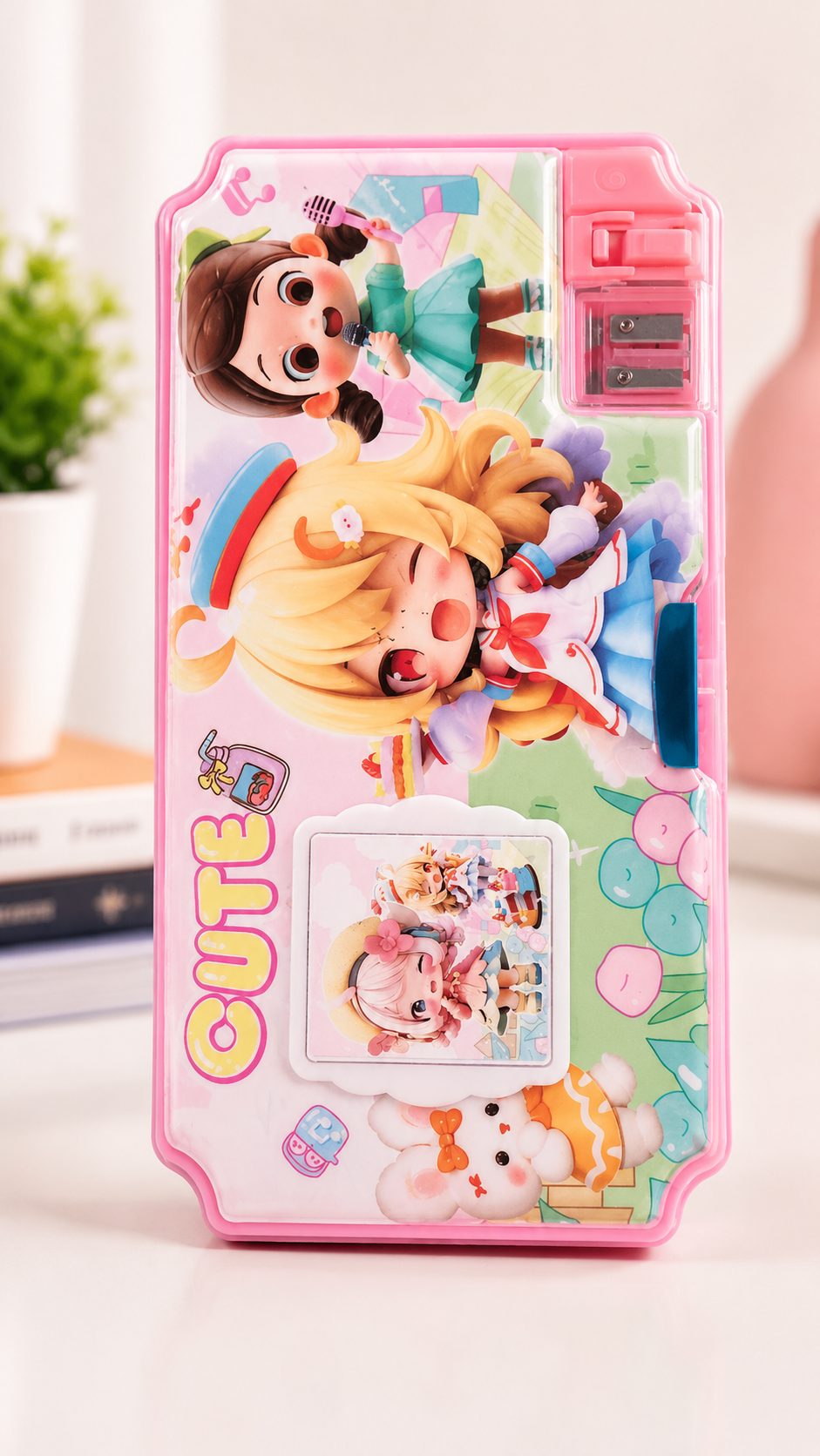 Cute Doll Geometry Box - Pink Cute Edition
