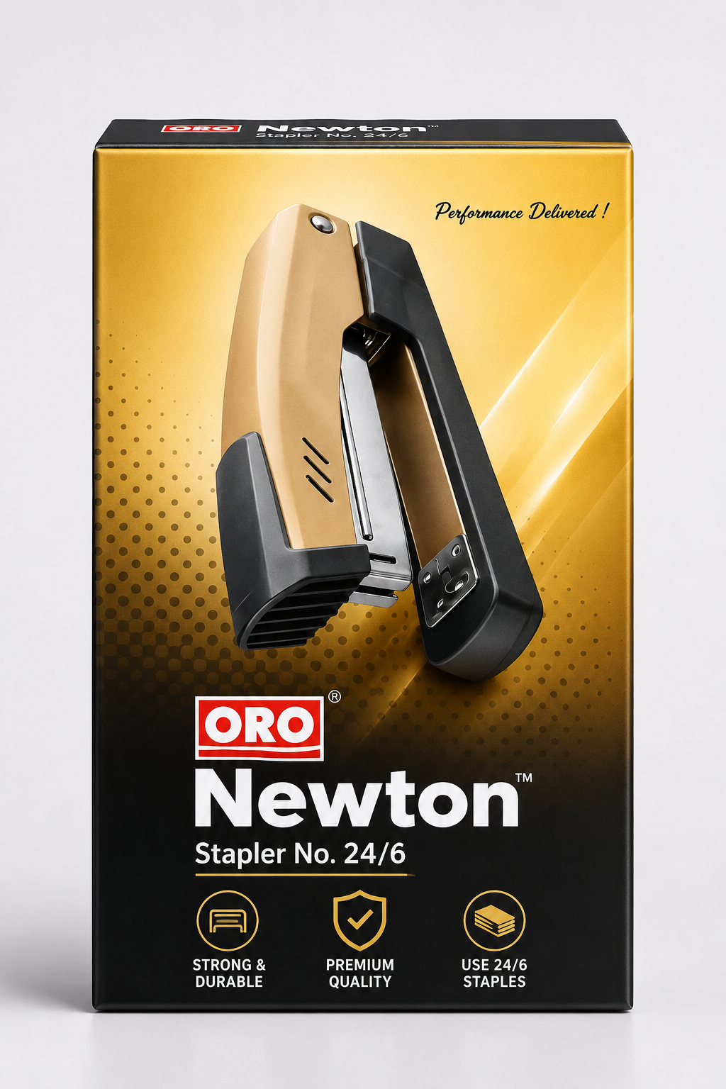 ORO Newton Stapler No. 24/6 Gold - Box