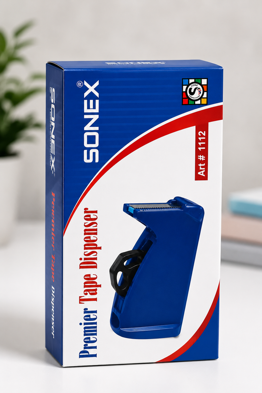 Sonex Premier Tape Dispenser Art 1112 Blue