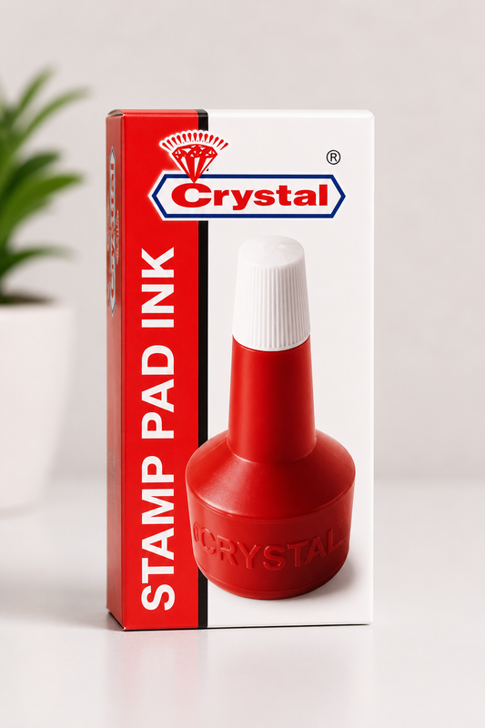 Crystal Stamp Pad Ink Red Refill Bottle