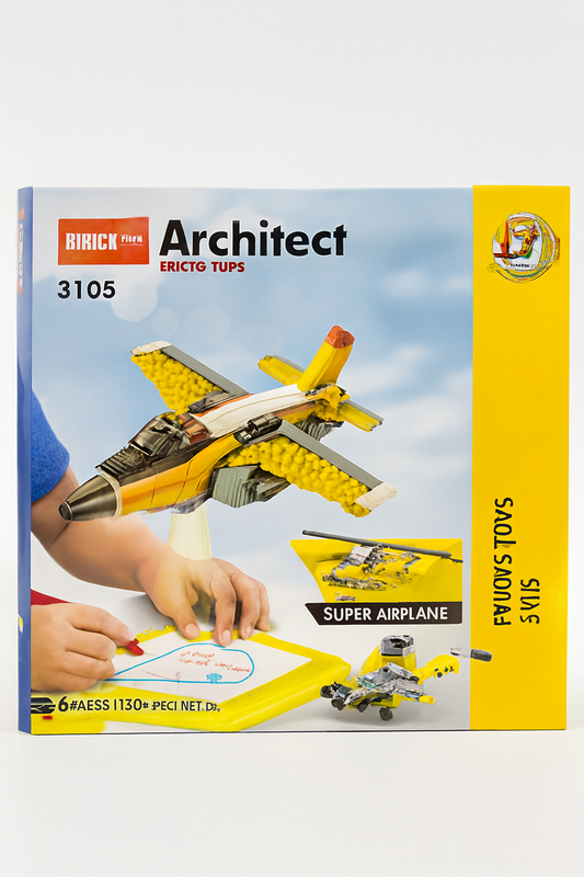 ✈️ Architect Bricks Yoys – 3 Model Building Set (3105)