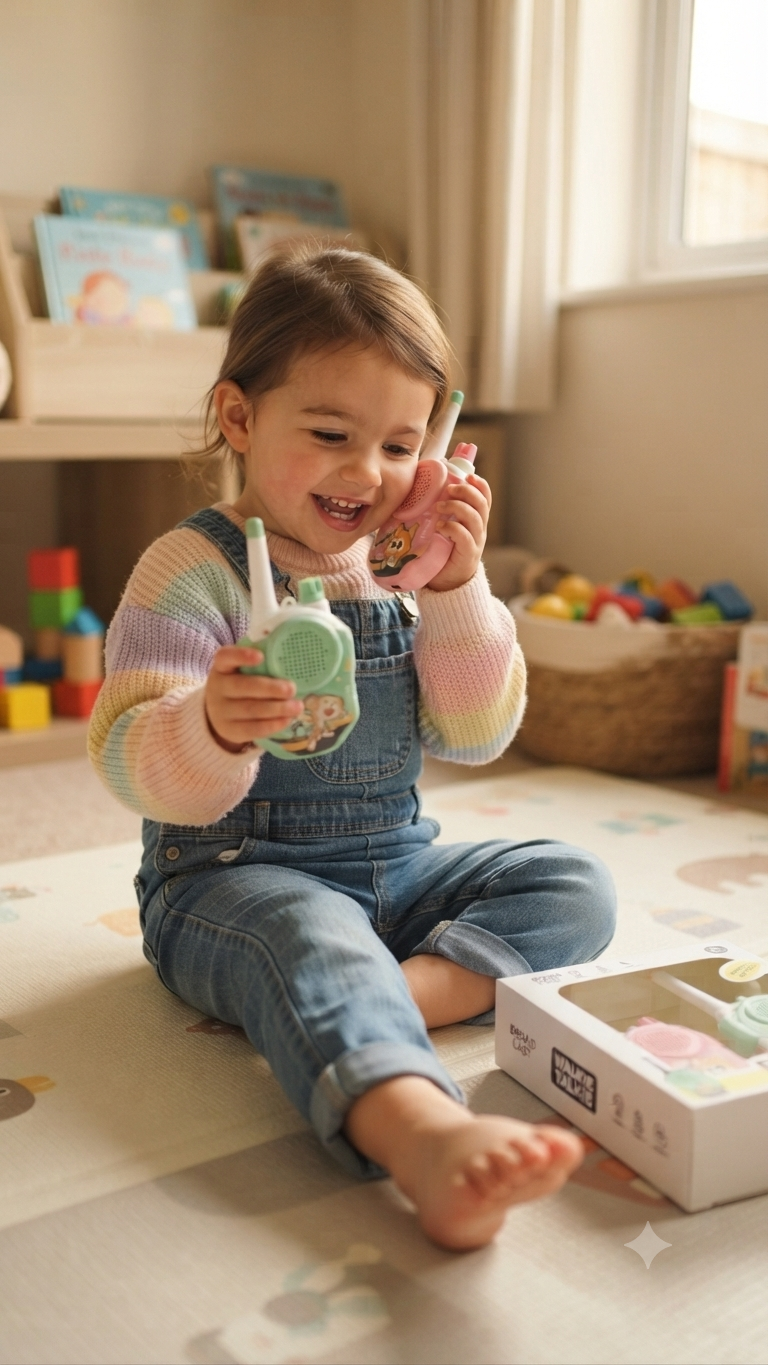 Kids Walkie Talkie Set - Product Box