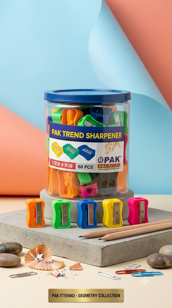 Pak Trend Sharpener Item #938 - Pack of 60