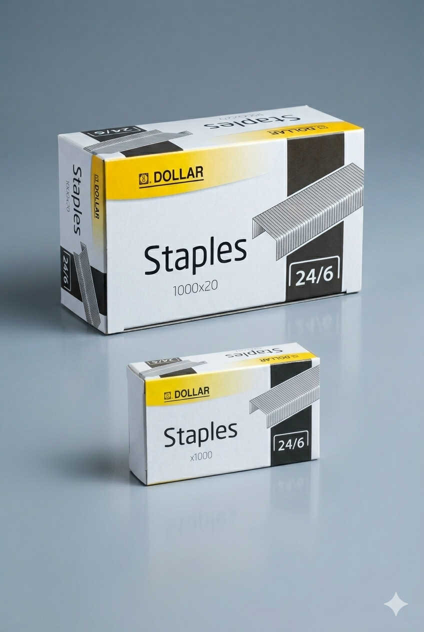 Dollar Staples 24/6 -1 box