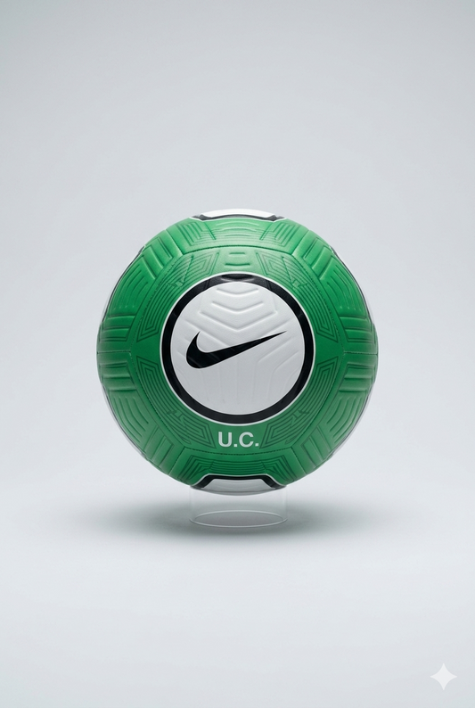 🌟 Nike Premium Edition Football – Vibrant Green & White