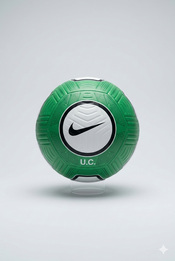 🌟 Nike Premium Edition Football – Vibrant Green & White