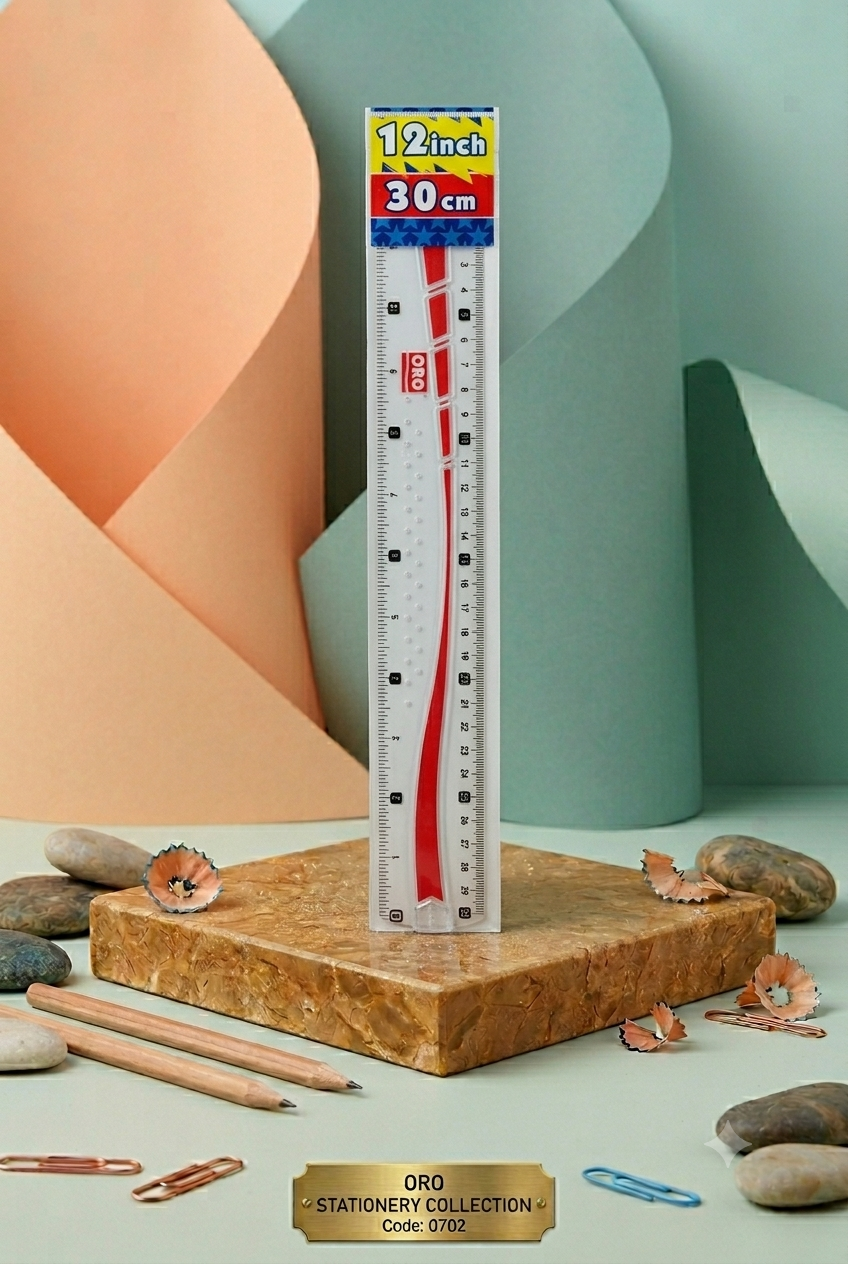 ORO Ruler 30cm / 12 inch - 1 Piece