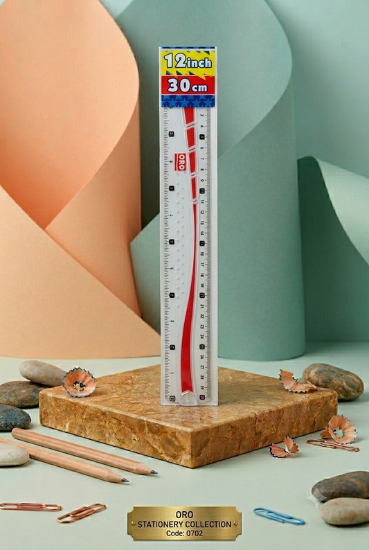 ORO Ruler 30cm / 12 inch - 1 Piece