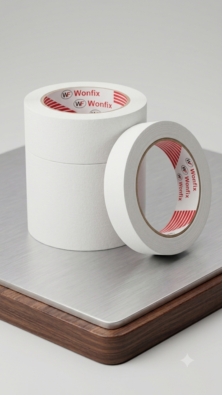 Wonfix White Masking Tape Rolls