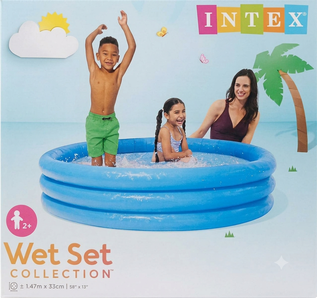 Intex Inflatable 3-Ring Pool