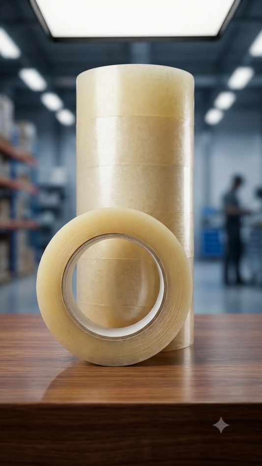 Clear Packing Tape Bulk Pack 6 Rolls