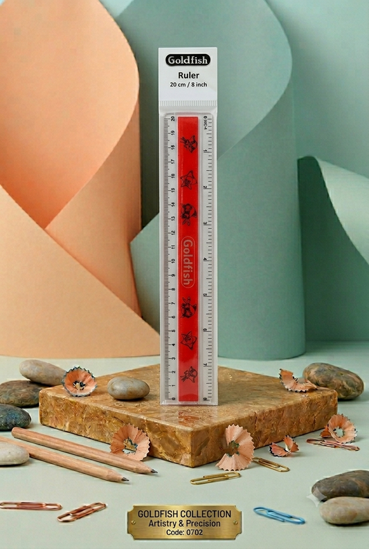 Goldfish Ruler 20cm / 8 inch - 1 Piece
