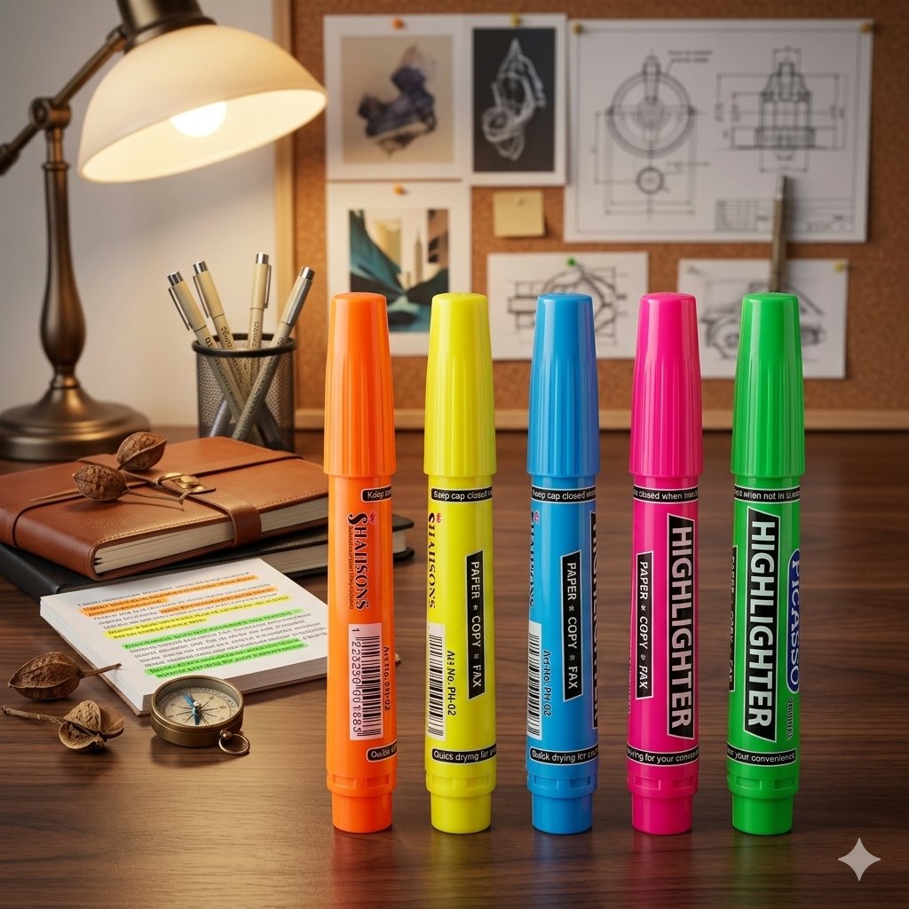 Picasso Premium Fluorescent Highlighter per piece