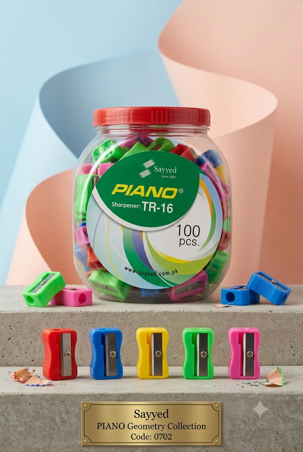 Sayyed Piano Sharpener TR-16 - Pack of 100