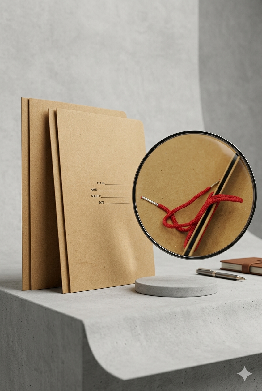 Tag File - Yellow (String Tie File)
