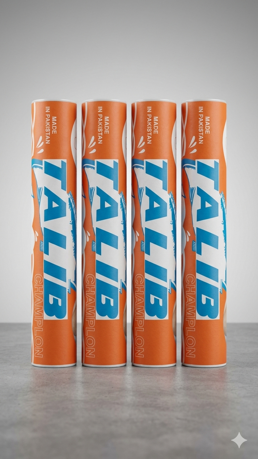 Talib Champion Premium Badminton Shuttlecocks (Pack of 12 / One Dozen)