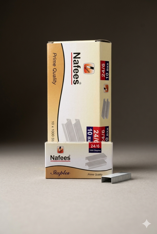 Nafees Staples 24/6 Prime Quality - 1000 Staples