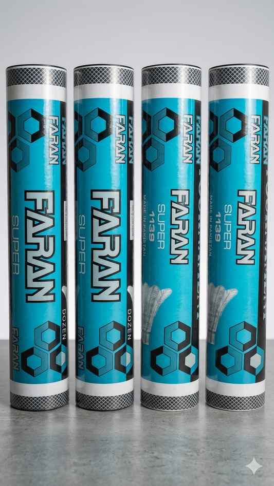 Faran Super 1139 Premium Tournament Shuttlecocks (Pack of 12 / One Dozen)