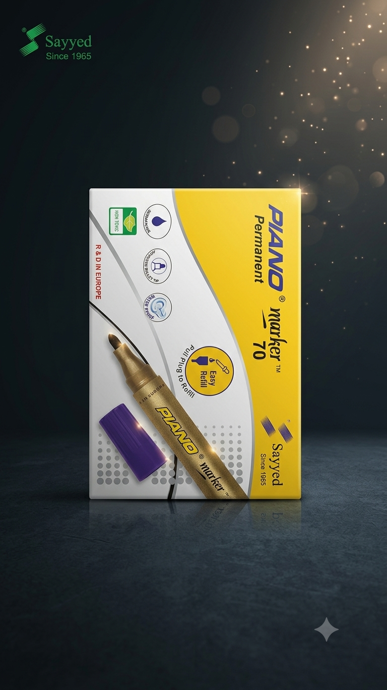 Piano Permanent Marker 70 by Sayyed – Bulk Pack